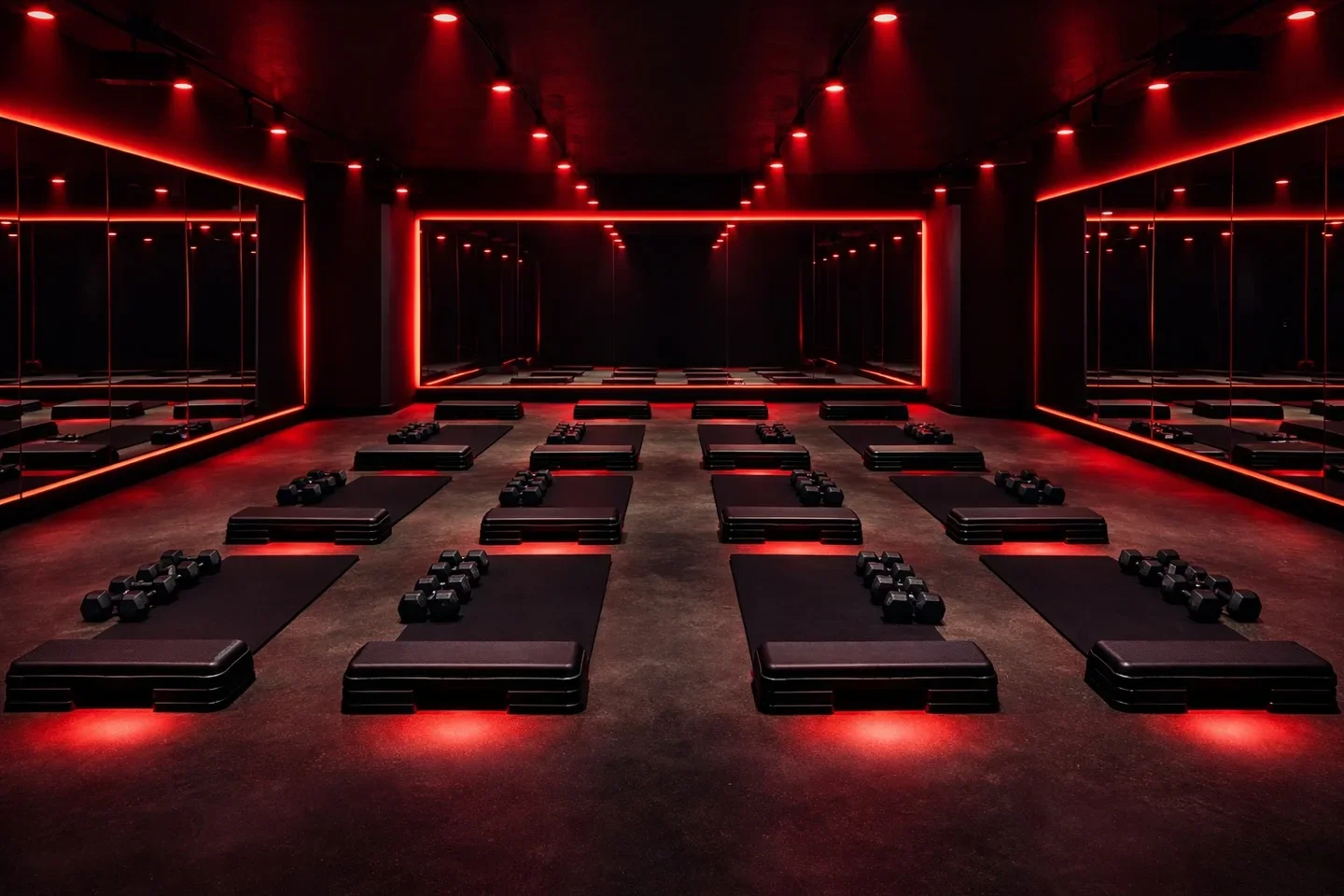 The Studio Pilates studio design