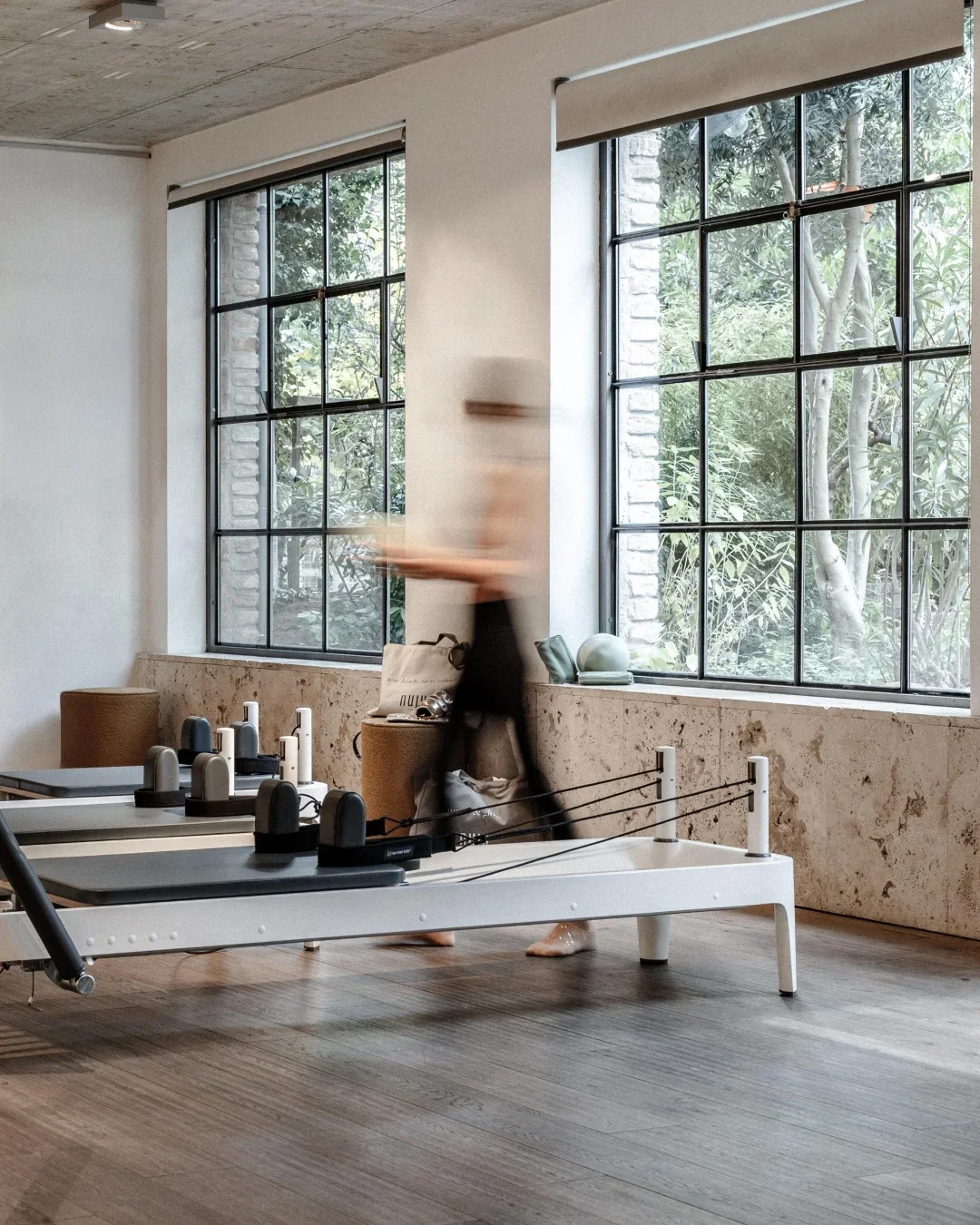 The Nuju Pilates studio design