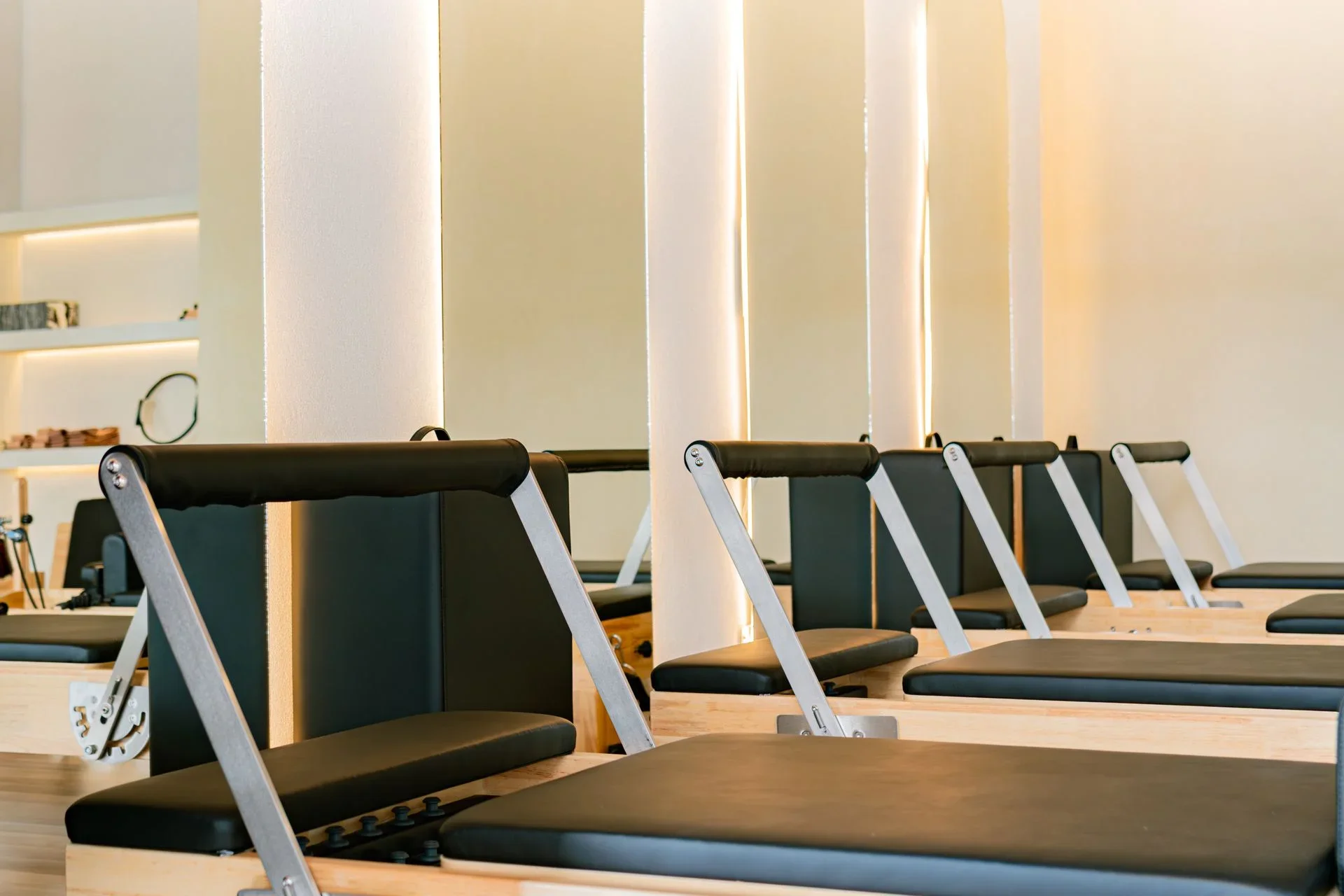 Best Pilates studios in London with reformer machines in a modern boutique studio