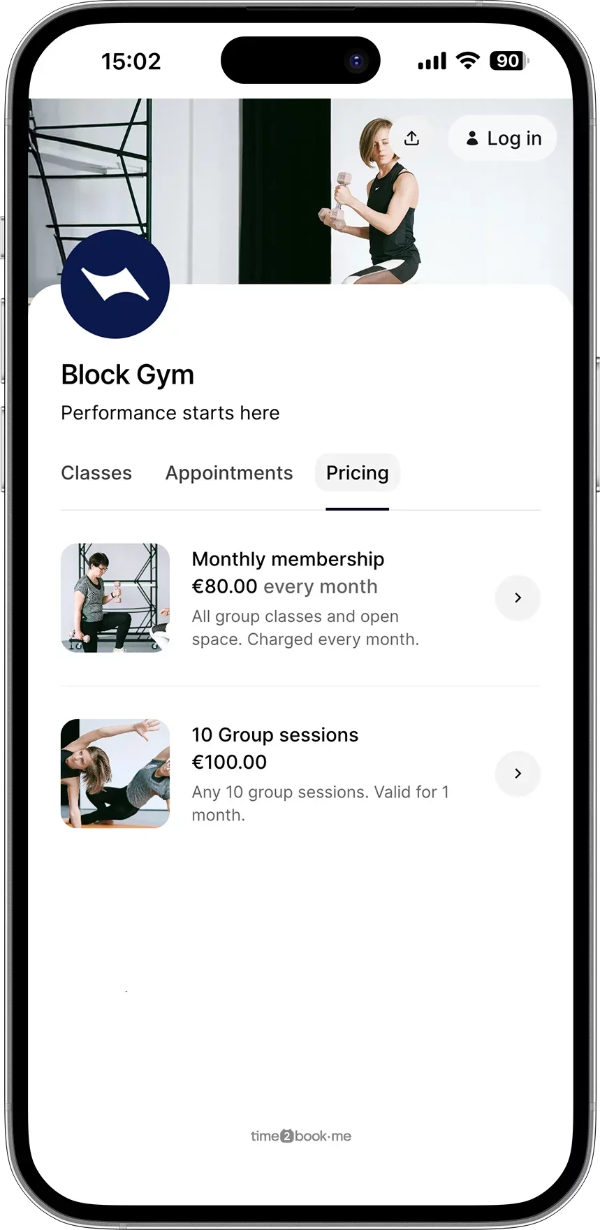 Group training payments software