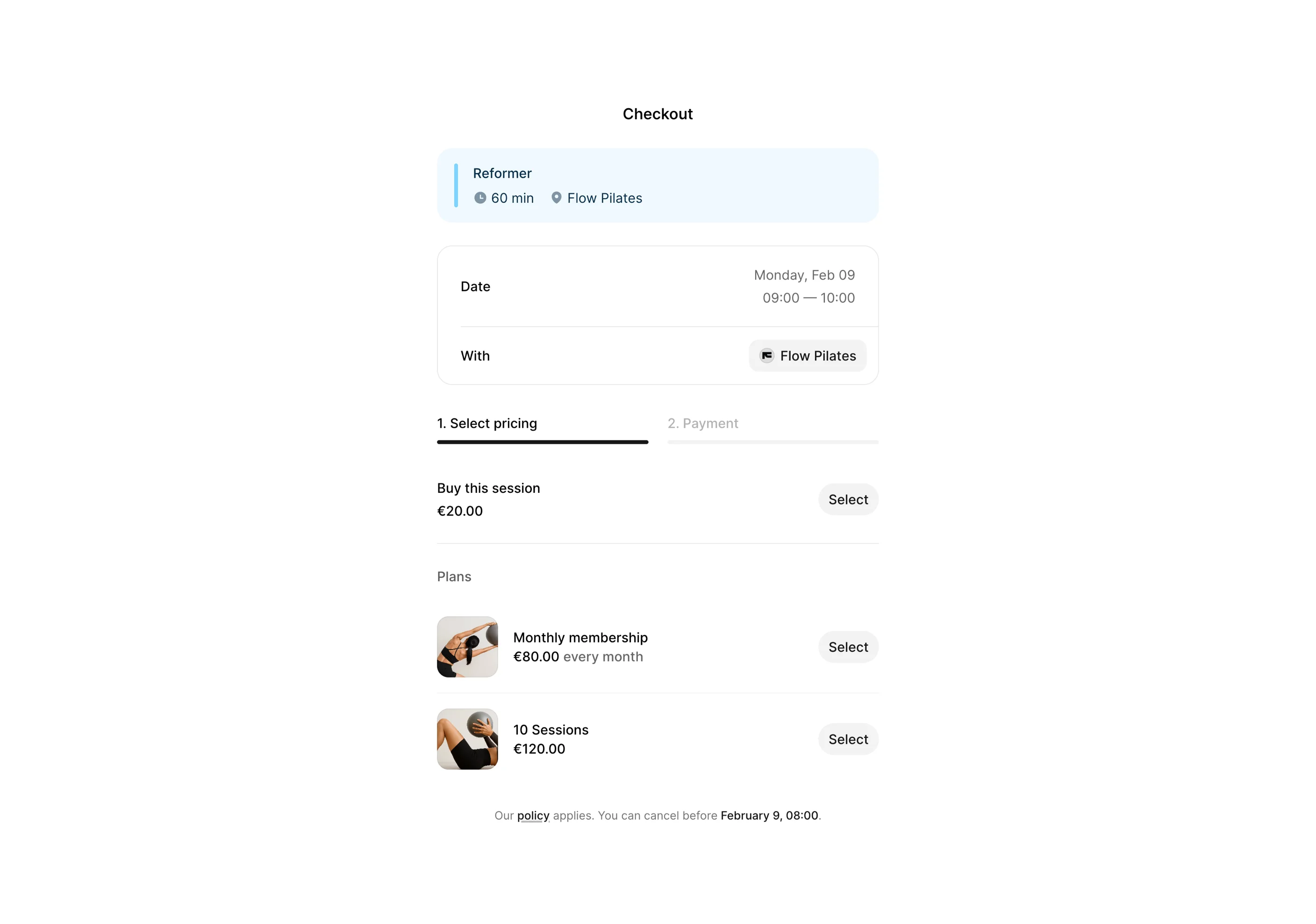 help-studio-policy-while-booking