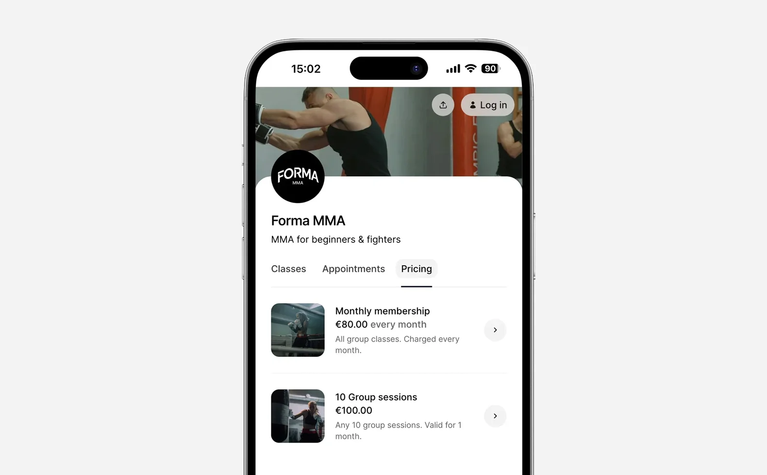Martial arts management software