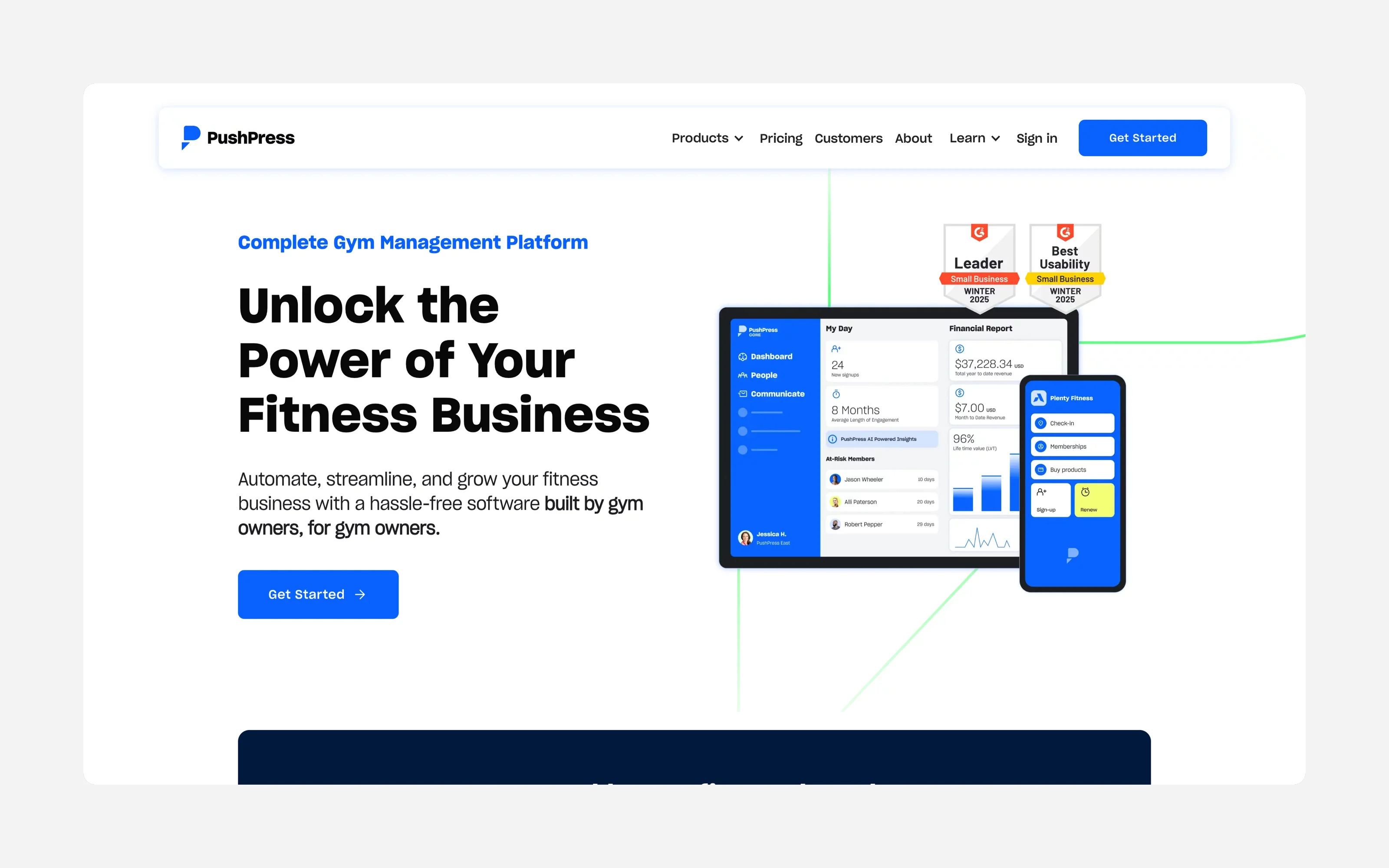 Best Gym Booking Software in 2025 #3 PushPress