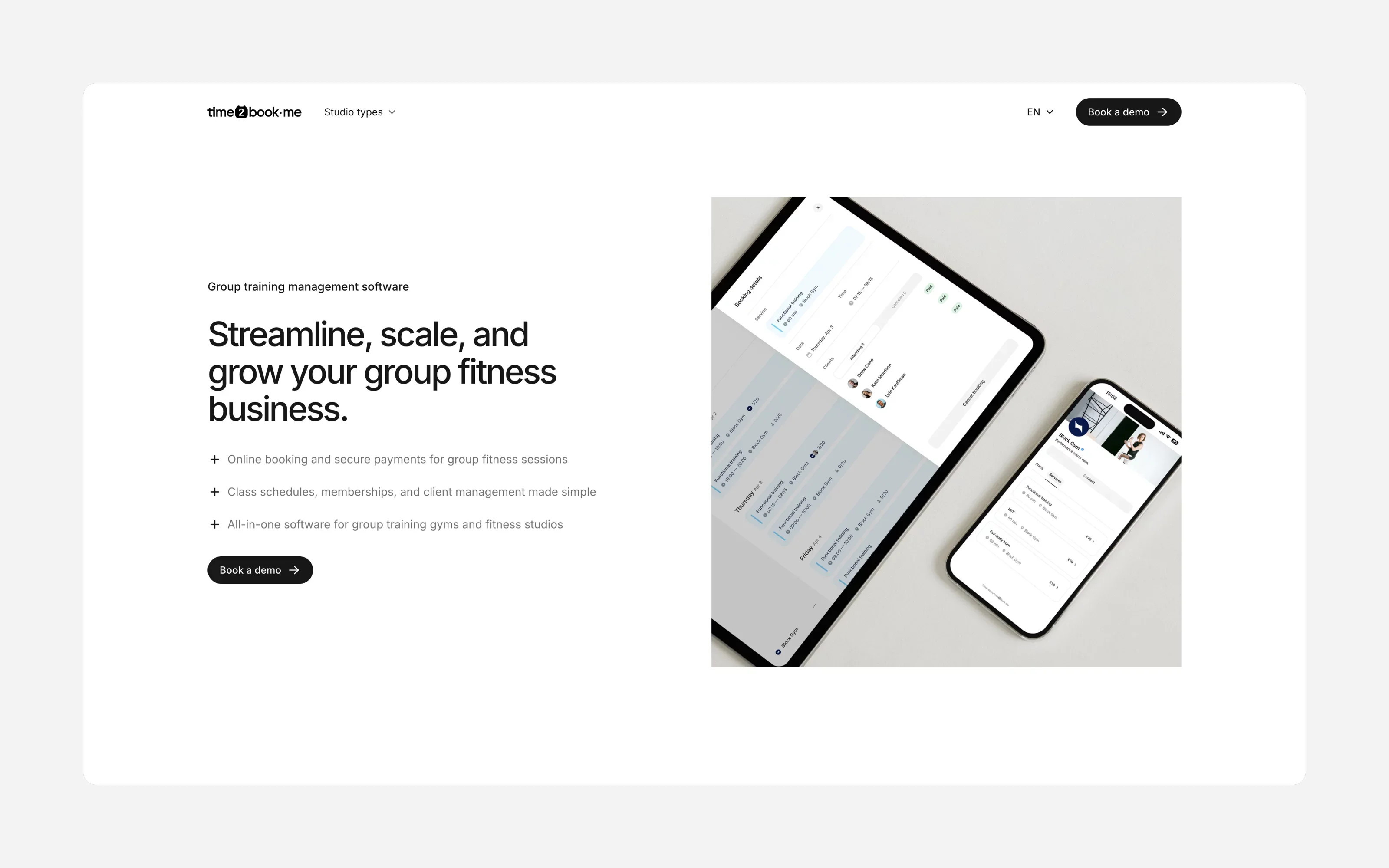 Best Gym Booking Software in 2025 #1 Time2book